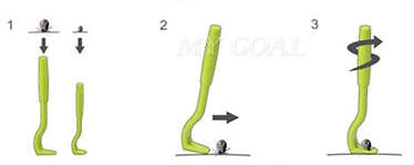 Zeckenhaken Set (2 Stück)