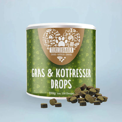 Tierliebhaber Gras- & Kotfresser Drops Probe