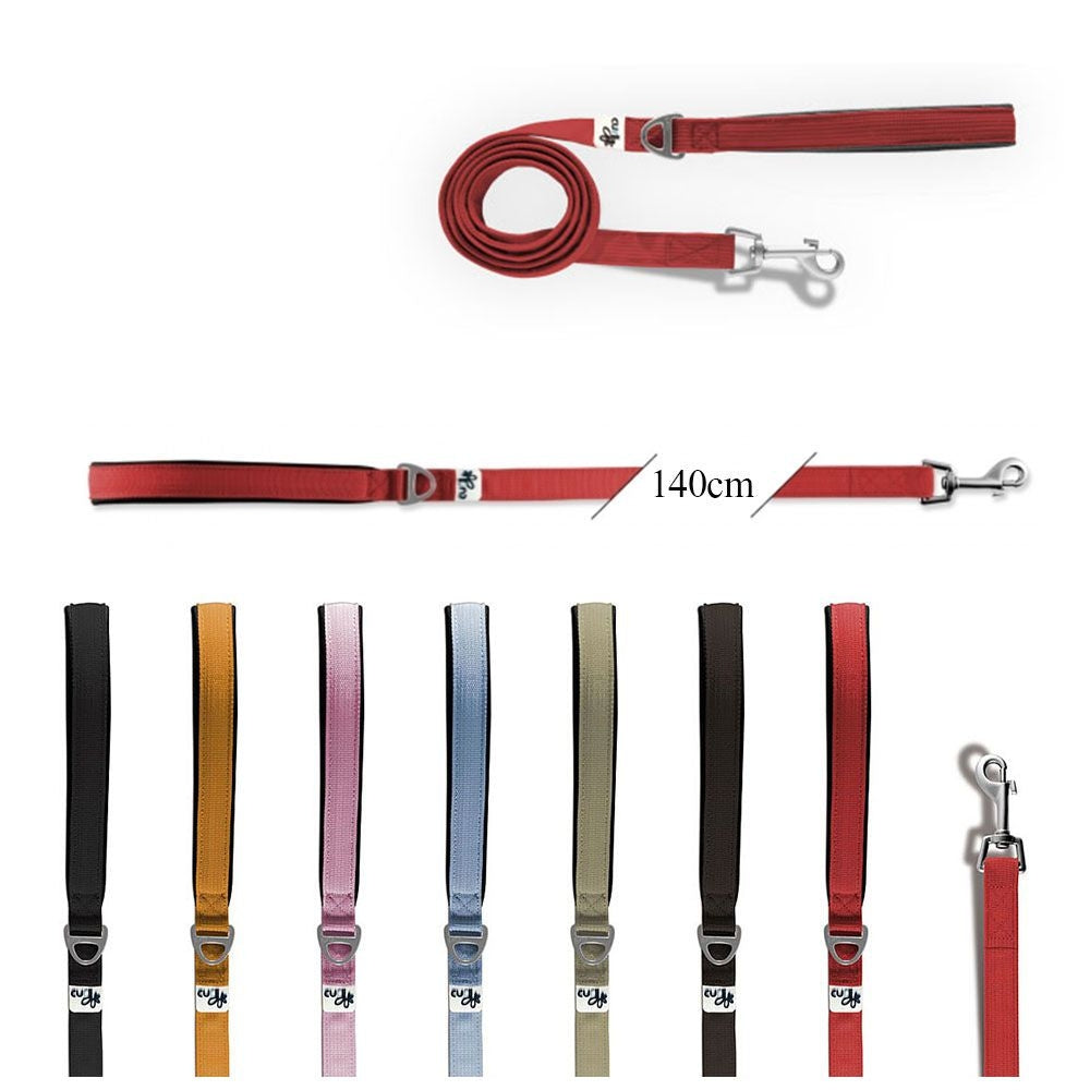 CURLI NYLONLEINE CITY LEINE BASIC 140 cm, 15mm Breite